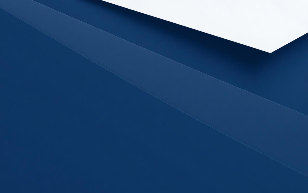 Abstract navy geometry representing structured growth